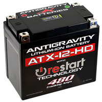 Click for a larger picture of (LI) Antigravity ATX-12 HD RS 12v Lithium Battery, 480 CA