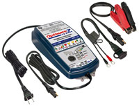 Click for a larger picture of Optimate 12V 10A/24V 5A Battery Charger w/ Temp Compensation