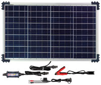 Click for a larger picture of Optimate Solar Duo 40W Travel Kit