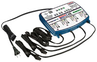 Click for a larger picture of Optimate 12V/12.8V/13.2V 2 A 4-Bank Dual Battery Charger
