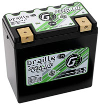 Click for a larger picture of (LI) Braille 12v Lithium Battery, 575 CA, G-14L, Right Pos