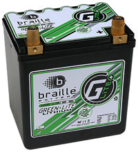 Click for a larger picture of (LI) Braille 12v Lithium Battery, 947 CA, 15Ah, G-30