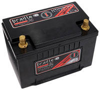 Click for a larger picture of (LI) Braille 12v Lithium Battery, 1265 CA, G-34R, Right Pos