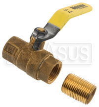 Click for a larger picture of Canton Accusump Manual Ball Valve