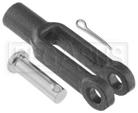 Click for a larger picture of 1/4-28 Forged Yoke & Pin Assembly