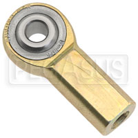 Click for a larger picture of 10-32 Female Rod End for Throttle Cable (loose)