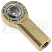 Large photo of Aurora 1/4-28 Female Rod End for Throttle Cable (loose), Pegasus Part No. 1279