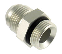 Click for a larger picture of Single O-Ring Boss Adapter - 1 1/16 x 12 to 6AN Male