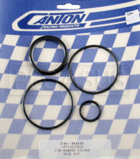 Click for a larger picture of Canton Remote Oil Filter Seal Kit