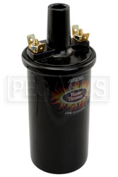 Click for a larger picture of Pertronix Flame-Thrower (Standard) 12V Ignition Coil, Black