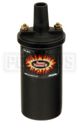 Click for a larger picture of Pertronix Flame-Thrower II 12V Ignition Coil, Black