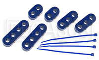 Click for a larger picture of Clamp-Style Spark Plug Wire Separators, Blue