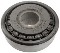 Click for a larger picture of Front Pinion Shaft Bearing - 4 Bolt Plate Style (all-steel)