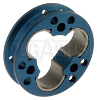 Click for a larger picture of Tripod Joint Housing - Aluminum, 94mm Dia, 26mm Thick