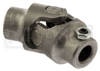 Click for a larger picture of Borgeson Steel U-Joint, 5/8-36 Spline x 3/4 Smooth Bore