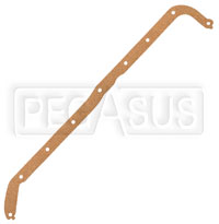 Click for a larger picture of Ford 1.6L Oil Sump Pan Gasket, Cork, Right Rail only