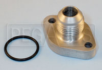 Click for a larger picture of 8AN Flanged Inlet Fitting for FF1600 Filter Pump