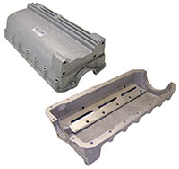 Click for a larger picture of ARE Cast Aluminum Dry Sump Oil Pan for 1.6L Van Diemen