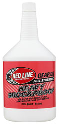 Pegasus Part No. 1684 - Red Line Heavy Shockproof Gear Oil (Red) Click for a larger picture of Red Line Heavy Shockproof Gear Oil (Red)