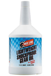 Large photo of Red Line Light Shockproof Gear Oil (Blue), Pegasus Part No. 1685-Quantity