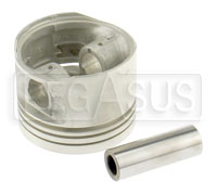 Click for a larger picture of 2.0L Mahle Piston & Wrist Pin, 1985 Spec, each (no rings)