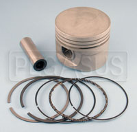 Click for a larger picture of 2.0L AE Hepolite Piston with Rings & Pin, 1985 Spec, each