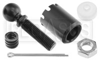 Large photo of Renault-Style Rack End Joint Assembly, M12 x 1.5, Pegasus Part No. 1804-12MM