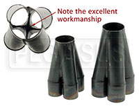 Click for a larger picture of Low Restriction Exhaust Collector, Mild Steel
