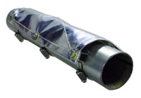 Click for a larger picture of Thermo Tec Pipe Shield, 3 Foot