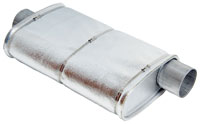 Large photo of Thermo Tec Aluminized Aramid Muffler Cover, Pegasus Part No. 1835-129