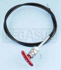 Large photo of Firebottle 5 foot Pull Cable, Pegasus Part No. 2044