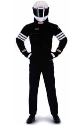 Click for a larger picture of Simpson 2 Layer Standard Gabardine Drivers Suit, SFI-5