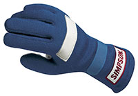 Pegasus Part No. 2117 - Simpson Posigrip Nomex Gloves, SFI Approved Click for a larger picture of Simpson Posigrip Nomex Gloves, SFI Approved