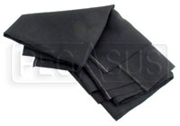 Click for a larger picture of Nomex Material, Black, 60 inch wide (per linear foot)