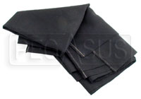 Large photo of Nomex Material, Black, 60 inch wide (per linear foot), Pegasus Part No. 2134-BLACK