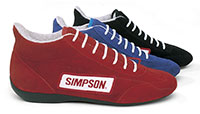 Pegasus Part No. 2181 - Simpson Low-Top Driving Shoe, SFI Approved Click for a larger picture of Simpson Low-Top Driving Shoe, SFI Approved