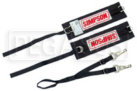 Click for a larger picture of Simpson Sprint Car Arm Restraints, SFI 3.3