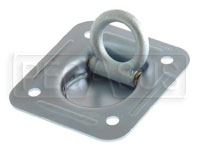 Large photo of 1666 lb. WLL Recessed Mount D-Ring, Pegasus Part No. 2354