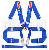 Large photo of Simpson Camlock 6 Point Formula Car Harness w/ D-Ring Lap, Pegasus Part No. 2375-Color