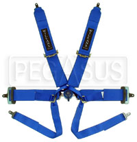 Pegasus Part No. 2378 - Willans 6-Point Formula Car Harness w/ D-Ring Lap Belt - FIA Click for a larger picture of Willans 6-Point Formula Car Harness w/ D-Ring Lap Belt - FIA