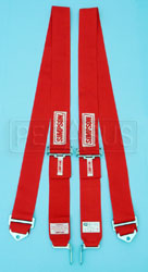 Click for a larger picture of Simpson 75 inch Separate Shoulder Harness, Bolt-in