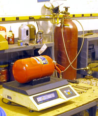Pegasus Part No. 2457 - (H) SPA AFFF Fire Suppression System, Refill & RE-Arm Click for a larger picture of (H) SPA AFFF Fire Suppression System, Refill & RE-Arm