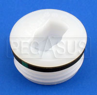 Large photo of Replacement 3/4 inch Pipe Plug for Scribner Utility Jug Cap, Pegasus Part No. 2564