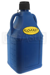 Click for a larger picture of 7.5 Gallon Blue Utility Jug for Flo-Fast Pump Systems