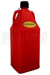 Click for a larger picture of 10.5 Gallon Red Utility Jug for Flo-Fast Pump Systems