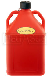Click for a larger picture of 15 Gallon Red Utility Jug for Flo-Fast Pump Systems