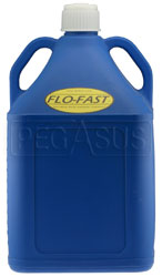 Click for a larger picture of 15 Gallon Blue Utility Jug for Flo-Fast Pump Systems