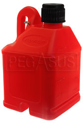 Click for a larger picture of 5 Gallon Stackable Flo-Fast Utility Jug, Red