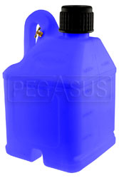 Click for a larger picture of 5 Gallon Stackable Flo-Fast Utility Jug, Blue