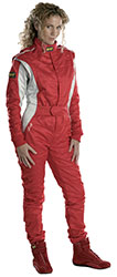 Pegasus Part No. 2604 - OMP Tecnica Lady Drivers Suit, 3 Layer Nomex, FIA 8856-2000 Click for a larger picture of OMP Tecnica Lady Drivers Suit, 3 Layer Nomex, FIA 8856-2000
